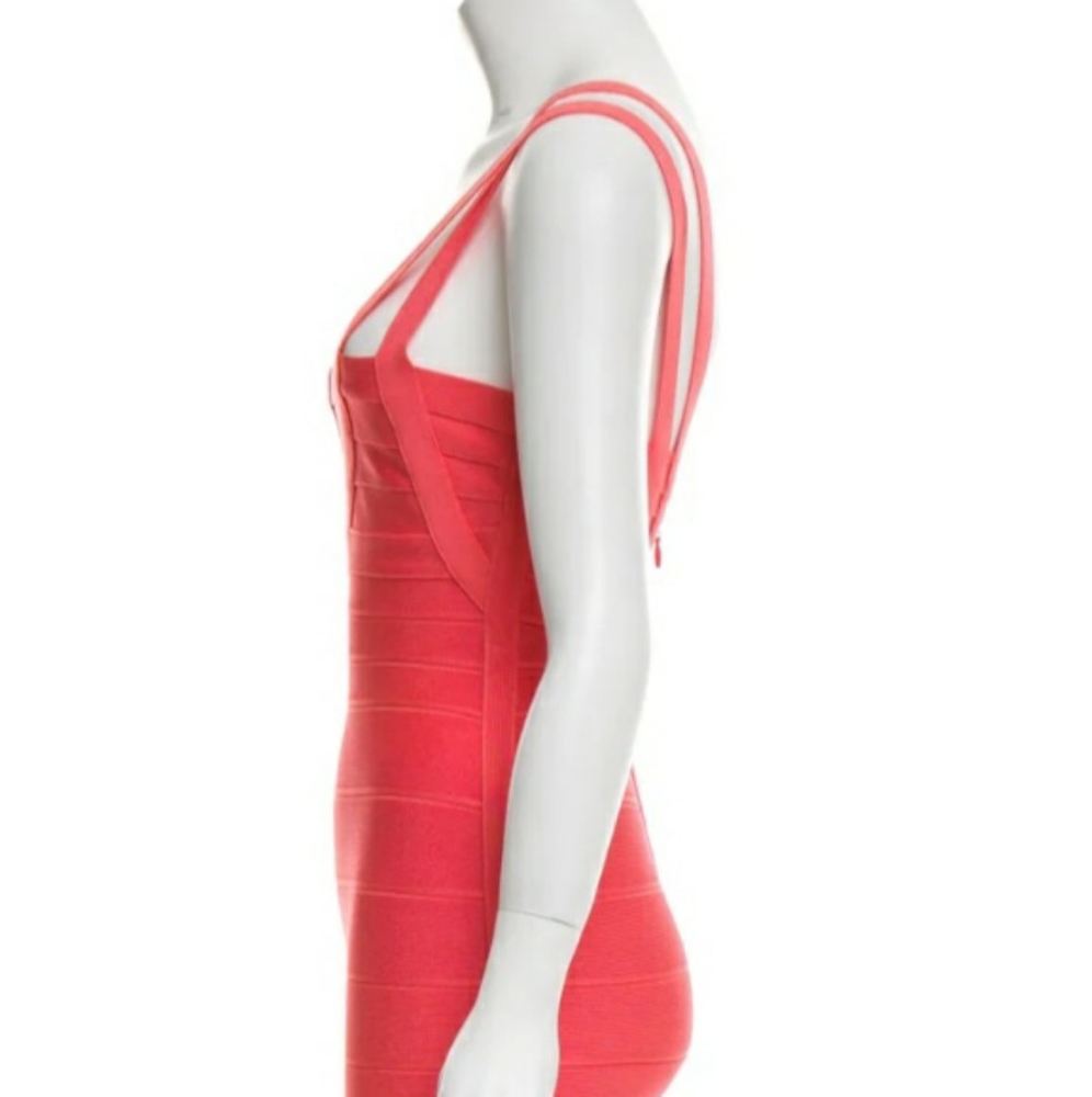 Herve Leger Pink Dress NWT - Picture 3 of 6